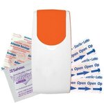 Flip-Top First Aid Kit - Orange-white
