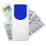 Flip-Top Sanitizer Kit - Digital - White With Blue