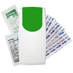 Flip-Top Sanitizer Kit - Digital - White With Green