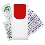 Flip-Top Sanitizer Kit - Digital - White with Red