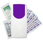 Flip-Top Sanitizer Kit - Digital - White with Violet