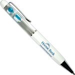 Floating Sand Timer Ballpoint Pen -  