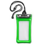 Floating Water-Resistant Smartphone Pouch - Green-lime