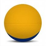 Foam Basketballs Nerf - 3" Mini - Athletic Gold/Royal