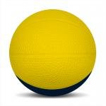 Foam Basketballs Nerf - 3" Mini - Yellow/Navy