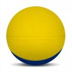 Foam Basketballs Nerf - 3" Mini - Yellow/Royal