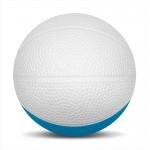 Foam Basketballs  Nerf - 5" Middie - White/Lt Blue