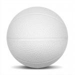 Foam Basketballs  Nerf - 5" Middie - White