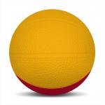 Foam Basketballs  Nerf -6" Large - Athletic Gold/Red