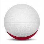 Foam Basketballs  Nerf -6" Large - White/Red