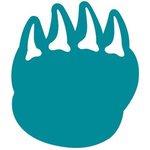 Foam Dragon Claw Cheering Mitt - Teal