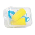 Foam Ear Plug Set In Case - Yellow