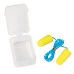 Foam Ear Plug Set In Case - Yellow