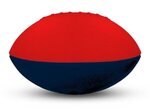 Foam Footballs 4" Long - Color Top -  
