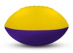 Foam Footballs 4" Long - Color Top -  