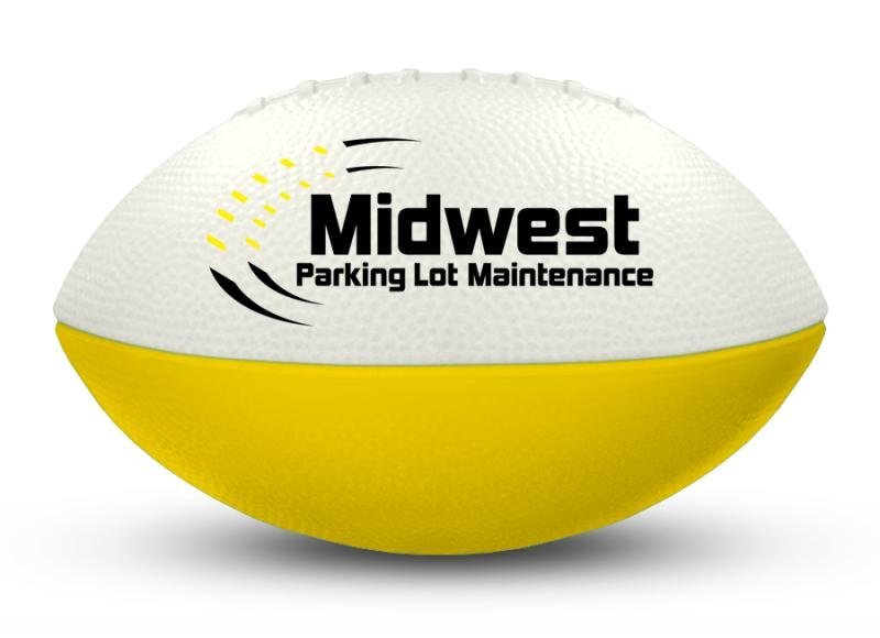 Main Product Image for Foam Footballs 7" Long (8.75" Arc Length) Middie - White Top
