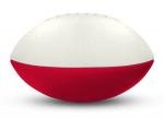 Foam Footballs Nerf - 5" - White/Red