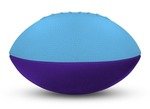 Foam Footballs Nerf - 6" - Lt Blue/Purple