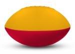 Foam Footballs Nerf - 7" - Athletic Gold/Red