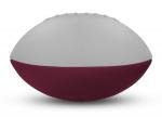 Foam Footballs Nerf - 7" - Gray/Maroon