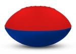 Foam Footballs Nerf - 7" - Red/Royal