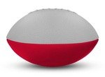 Foam Footballs Nerf - 8" - Gray/Red