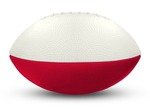 Foam Footballs Nerf - 8" - White/Red