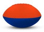 Foam Footballs - Nerf Like - 11.5" - Orange/Royal