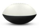 Foam Footballs - Nerf Like - 11.5" - White/Black