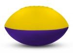 Foam Footballs - Nerf Like - 11.5" - Yellow/Purple