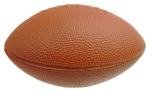 Foam Footballs Solid Color -6" - Brown