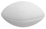 Foam Footballs Solid Color -6" - White