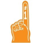 Foam Hand - 18" - Orange