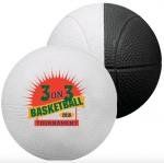 Foam Mini Basketballs - Two Toned Colors 4" -  