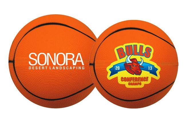 Main Product Image for Custom Printed Foam Nerf Style Basketballs - 4" Mini