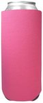 FoamZone Collapsible 24 oz. Can Cooler - Neon Pink