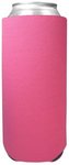 FoamZone Collapsible 24 oz. Can Cooler - Neon Pink