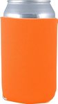 FoamZone Neoprene Collapsible Can Cooler - Orange