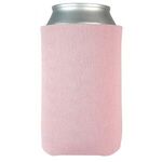 FoamZone USA Made Collapsible Can Cooler with Bottom Imprint - Pink
