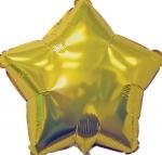 Foil Balloons Star Shape 18" - Gold