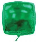 Foil Square Balloons 22" - Green
