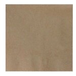 Foil Stamped 2-Ply Kraft Beverage Napkin - Kraft