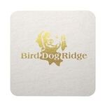Buy Foil Stamped 45 Point, White, 3.5" Square