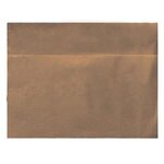 Foil Stamped Unbleached Single Ply Dispenser Napkin -  