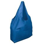 Foldable rPET Grocery Tote - Digital - Royal Blue