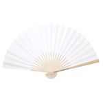 Folding Fan - White