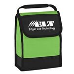 Folding Identification Lunch Bag - Lime