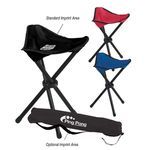Buy Custom Printed Folding Tripod Stool With Carrying Bag