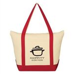 Folksy Cotton Tote Bag -  