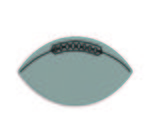 Football Jar Opener - Gray 429u